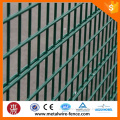 2016 hot sale 6/5/6 welded double wire mesh fence/PVC coated double wire mesh fence